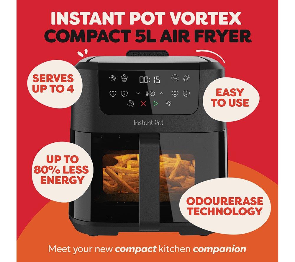 INSTANT POT Vortex Compact Air Fryer - Black image number 2 of 8