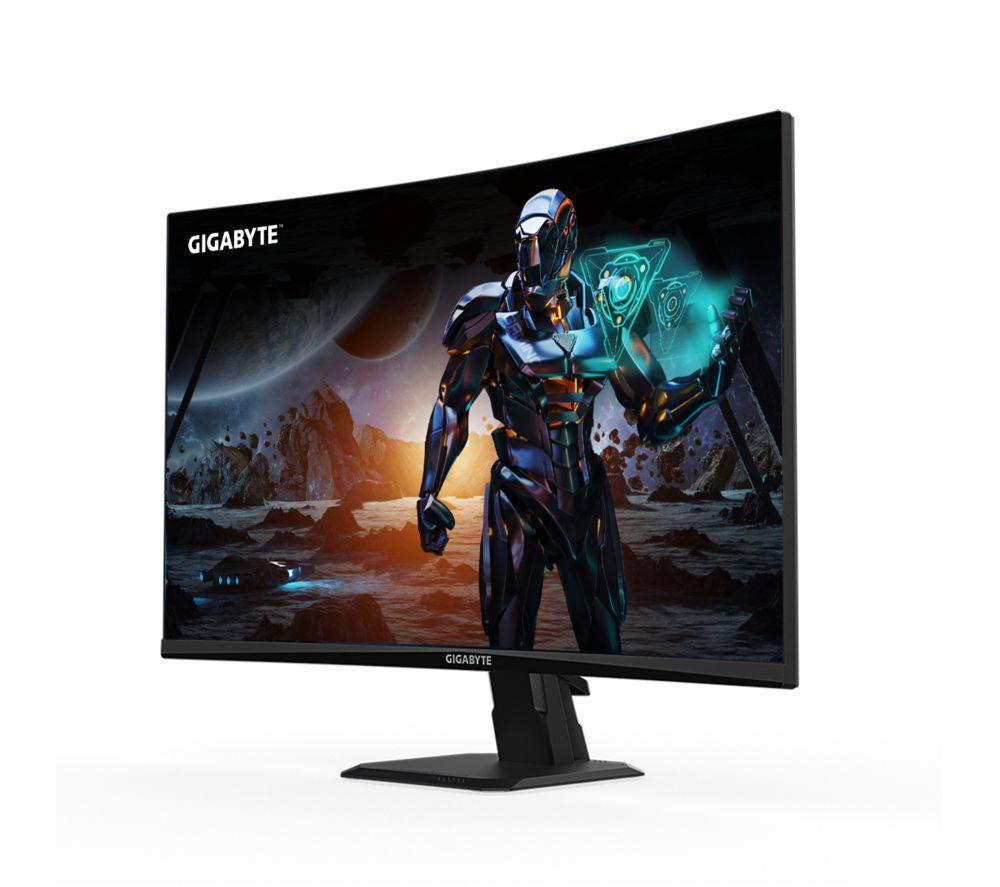 GIGABYTE GS27FC Full HD 27" Curved LED Gaming Monitor - Black image number 2 of 6