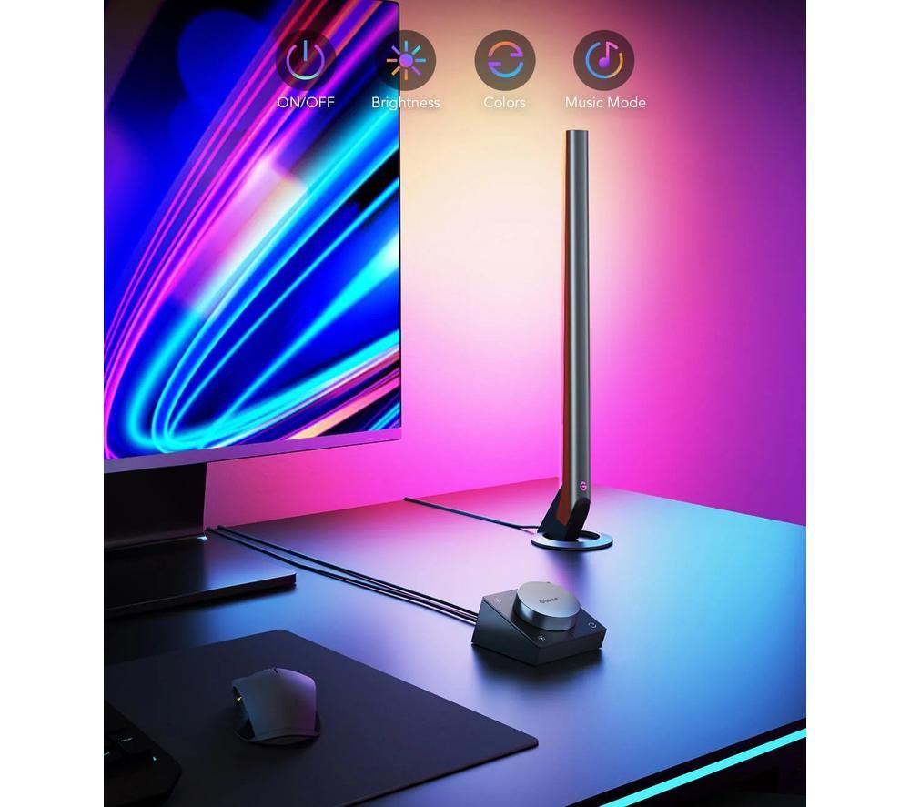 GOVEE H6047 RGBIC Gaming Light Bar with Alexa & Google Assistant - Twin Pack image number 6 of 10