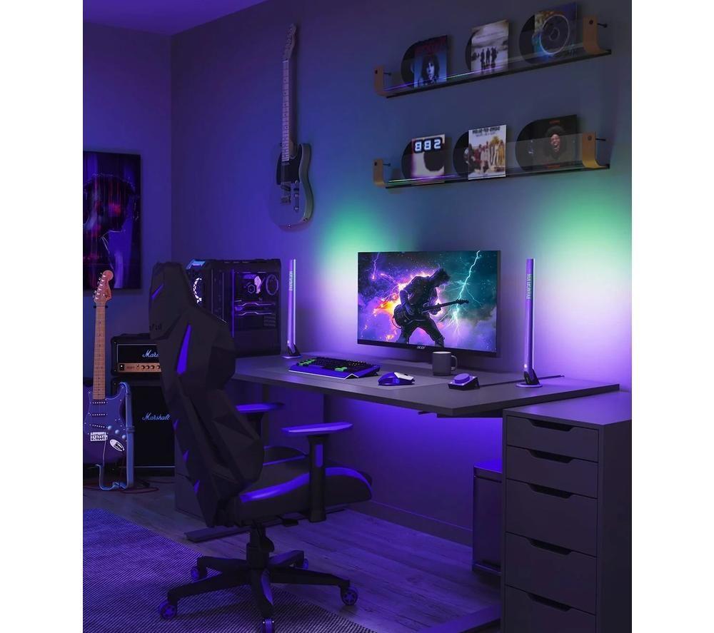 GOVEE H6047 RGBIC Gaming Light Bar with Alexa & Google Assistant - Twin Pack image number 10 of 10