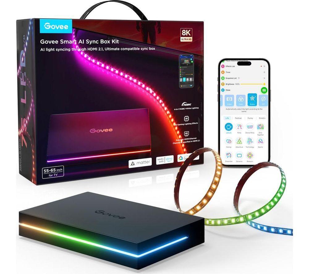 Govee Ai Sync Smart 55-65" Tv Backlight