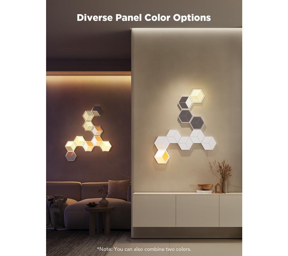 GOVEE Glide H606AB81 Hexagon Light Panel - Pack of 7 image number 2 of 7