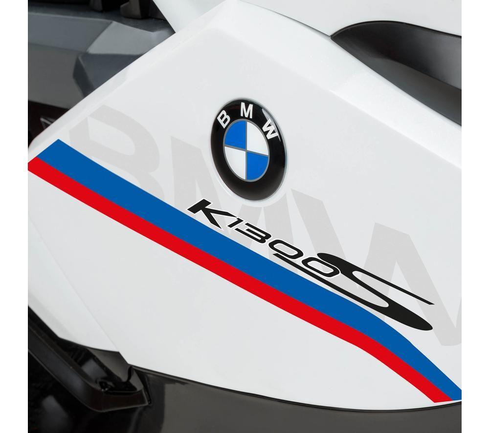 XOOTZ BMW K1300S Kids' Electric Ride-On Bike - White image number 5 of 7