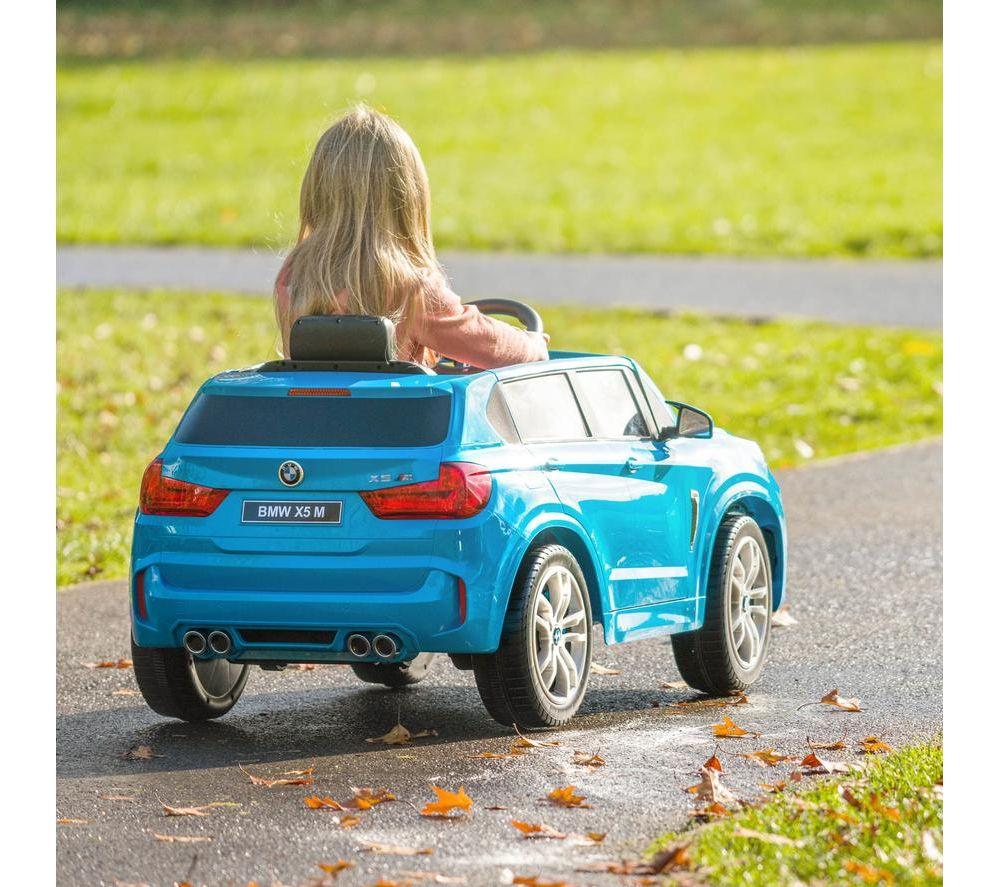 XOOTZ BMW X5 M Roadster Kids' Electric Ride-On Car - Blue image number 6 of 7