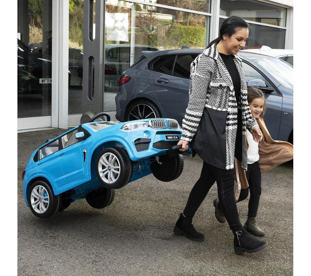 XOOTZ BMW X5 M Roadster Kids' Electric Ride-On Car - Blue image number 7 of 7