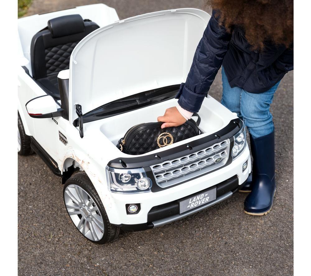 XOOTZ Land Rover Discovery Kids' Electric Ride-On Car - White image number 4 of 9