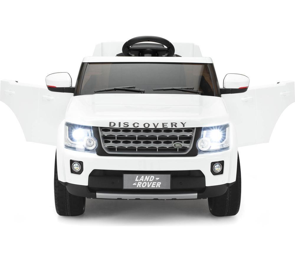 XOOTZ Land Rover Discovery Kids' Electric Ride-On Car - White image number 7 of 9
