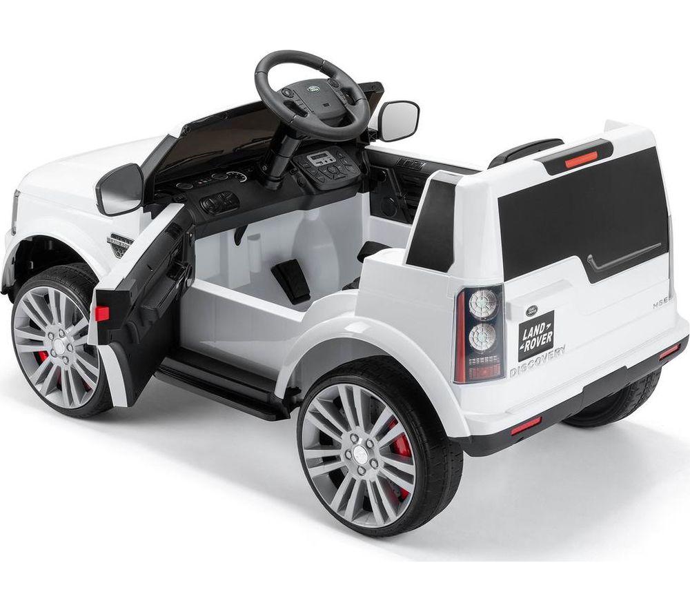 XOOTZ Land Rover Discovery Kids' Electric Ride-On Car - White image number 8 of 9
