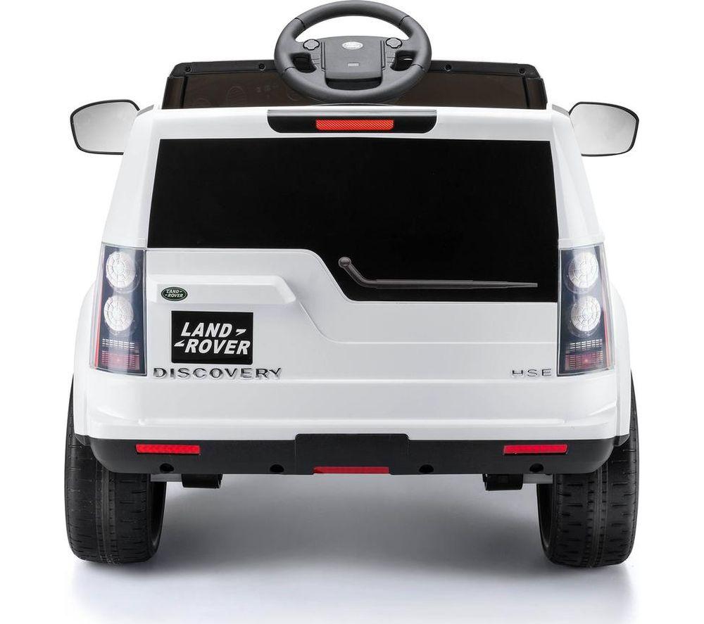 XOOTZ Land Rover Discovery Kids' Electric Ride-On Car - White image number 9 of 9