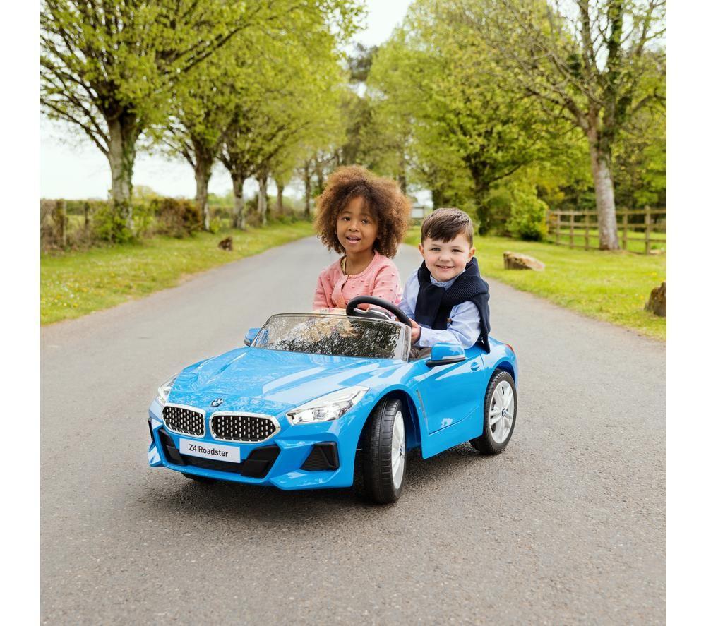 XOOTZ BMW Z4 Roadster Kids' Electric Ride-On Car - Blue image number 4 of 9