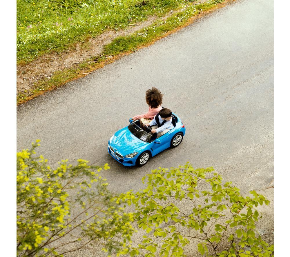 XOOTZ BMW Z4 Roadster Kids' Electric Ride-On Car - Blue image number 5 of 9