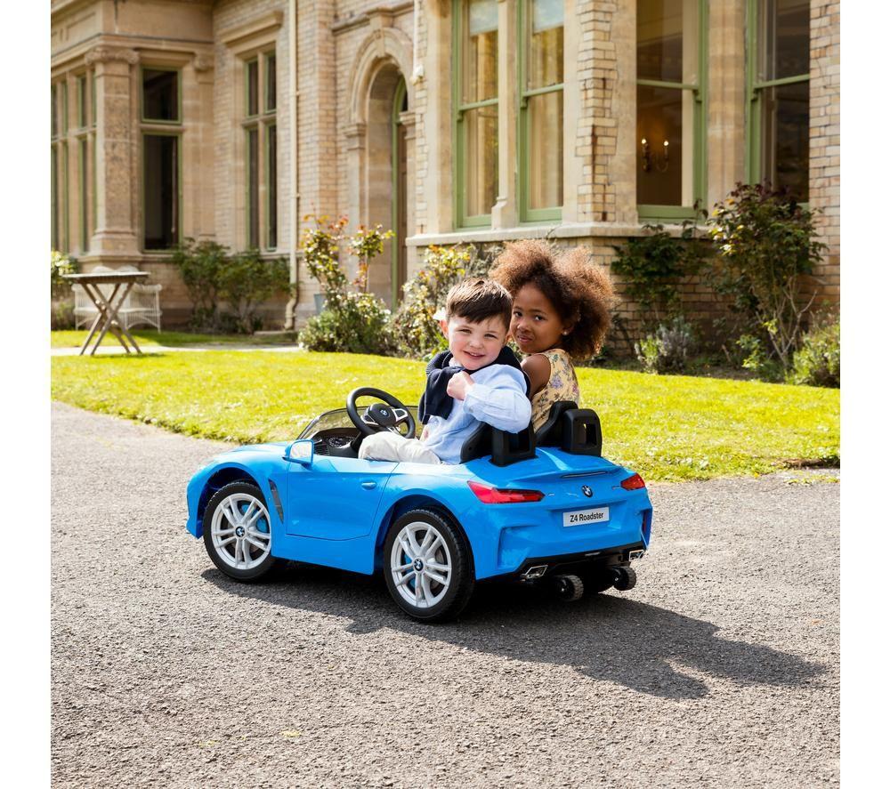 XOOTZ BMW Z4 Roadster Kids' Electric Ride-On Car - Blue image number 6 of 9