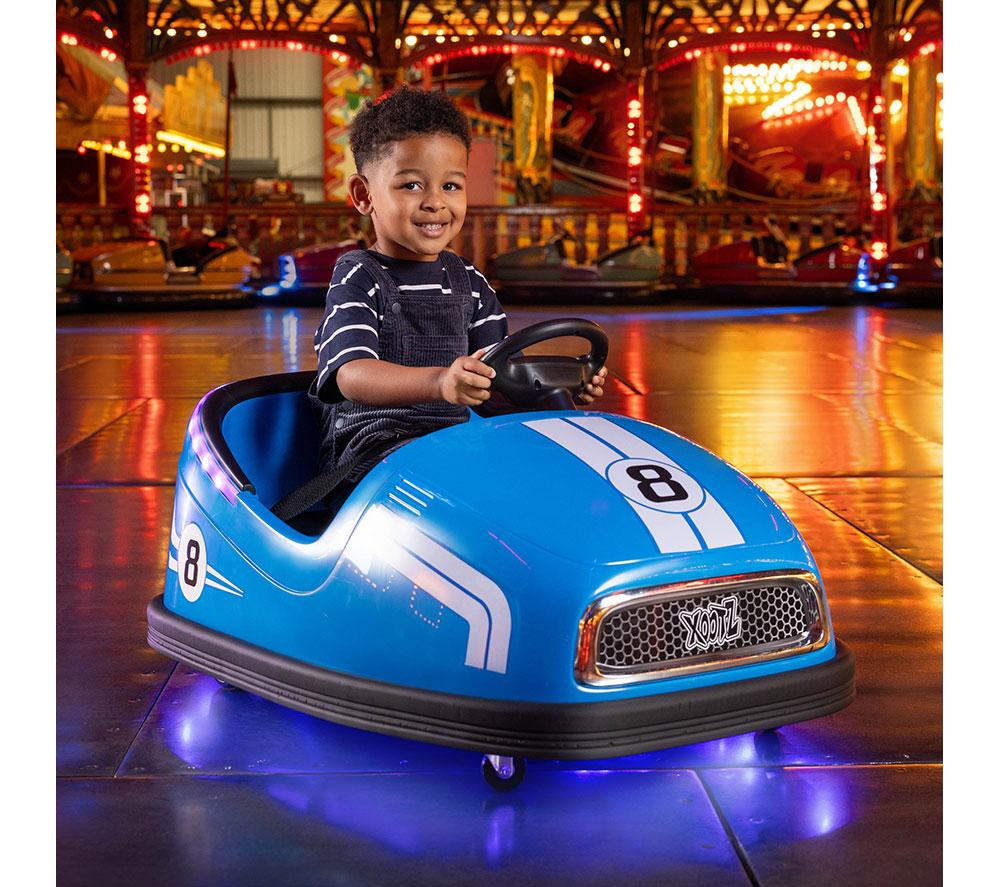 XOOTZ Big Bumper Car Electric Ride-on Toy - Blue image number 3 of 7