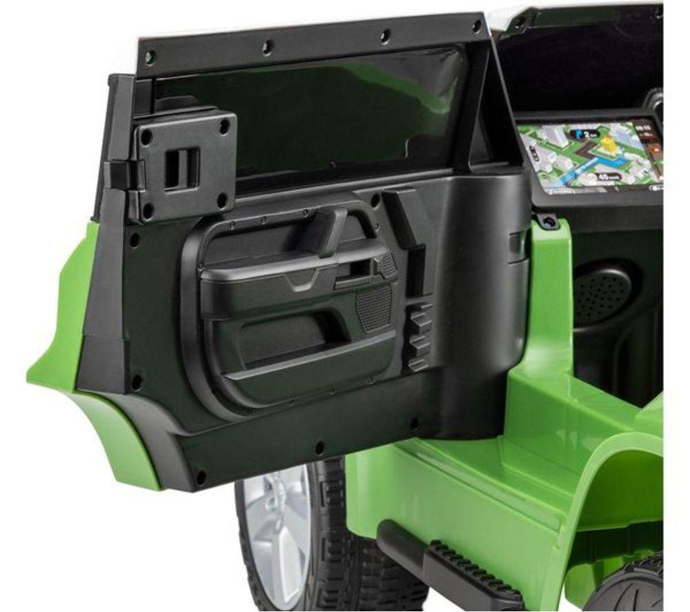 XOOTZ Land Rover Defender Kids' Electric Ride-On Car - Green image number 2 of 10