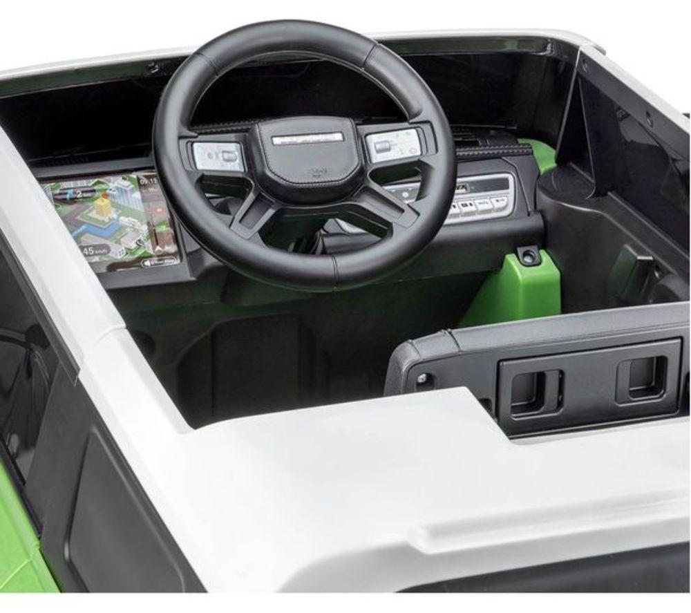 XOOTZ Land Rover Defender Kids' Electric Ride-On Car - Green image number 3 of 10