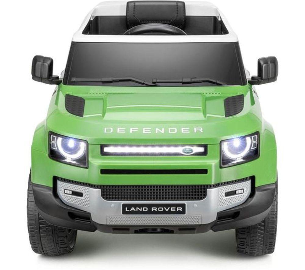 XOOTZ Land Rover Defender Kids' Electric Ride-On Car - Green image number 5 of 10