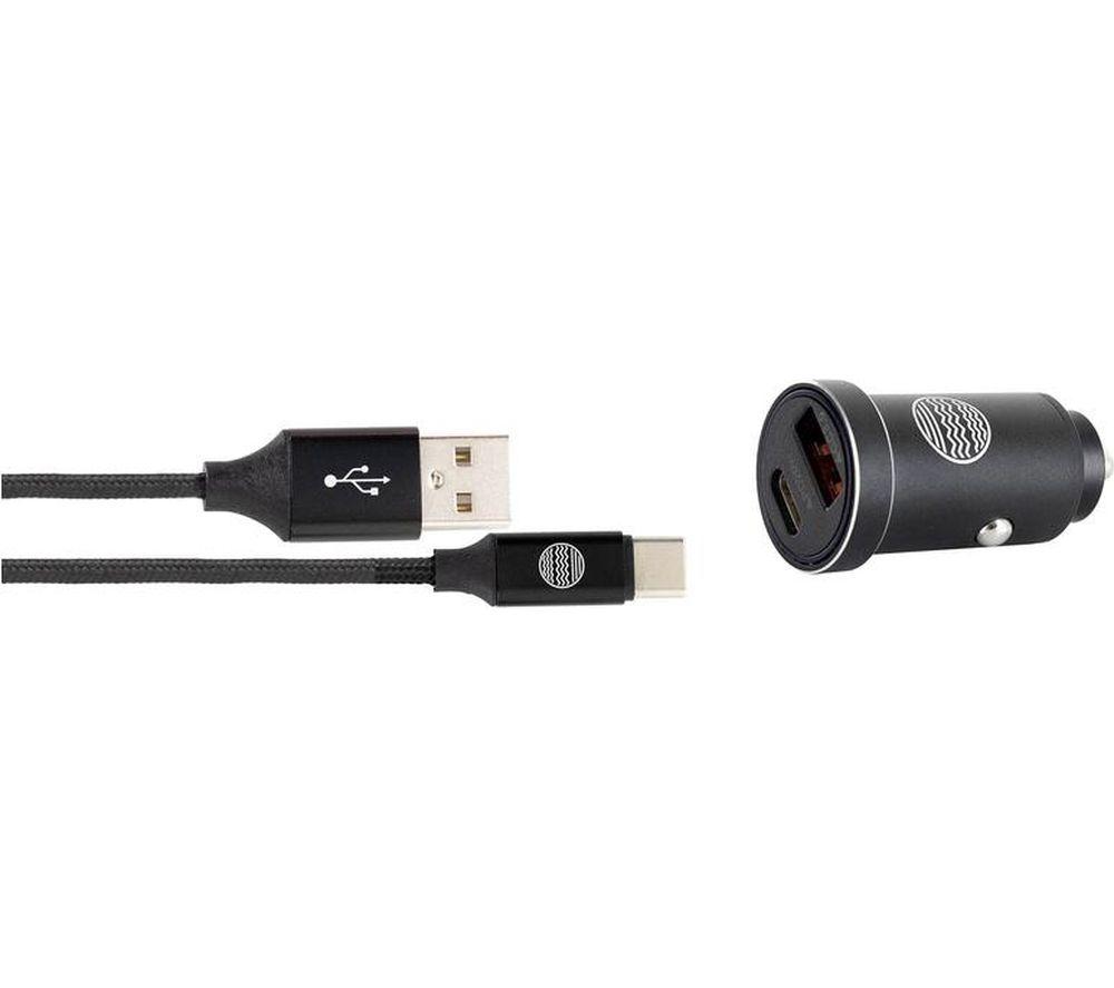 OUR PURE PLANET OPP123 36 W Dual USB Car Charger - Black image number 5 of 9