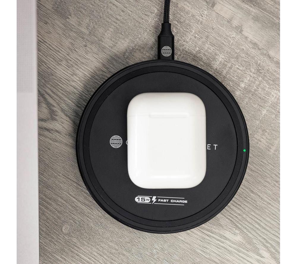 OUR PURE PLANET OPP130 Qi Wireless Charging Pad - Black image number 7 of 9