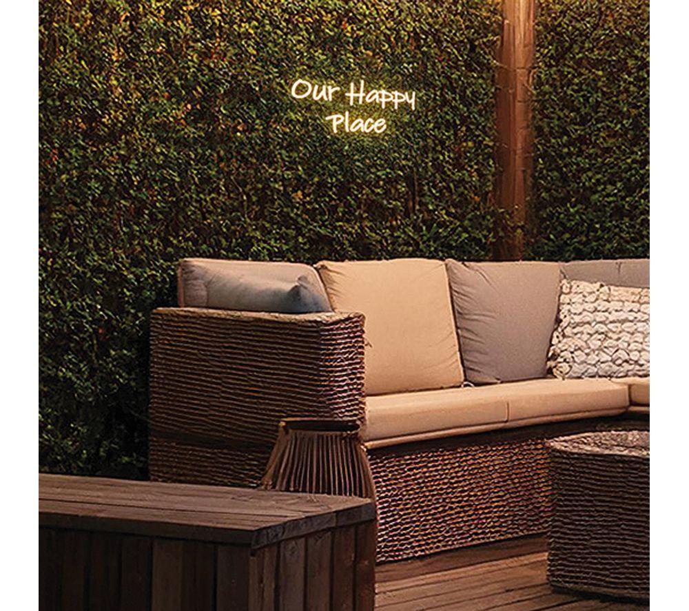 PREMIER Our Happy Place LED Neon Sign - Warm White image number 3 of 5