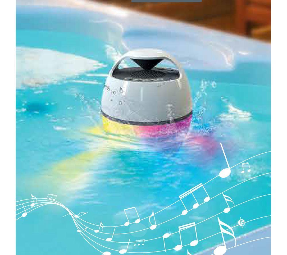 PREMIER LT250023 Floating Portable Bluetooth Speaker - White image number 3 of 5