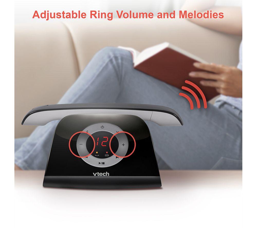 VTECH DECT Designer LS1351 Cordless Phone - Black image number 2 of 15