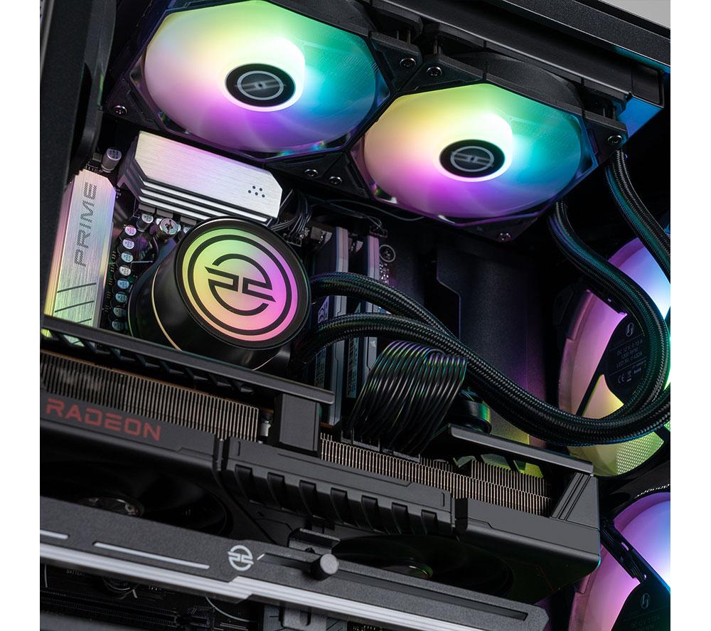 PCSPECIALIST Flux 605 Gaming PC - AMD Ryzen 7, RX 9070 XT, 2 TB SSD image number 9 of 9