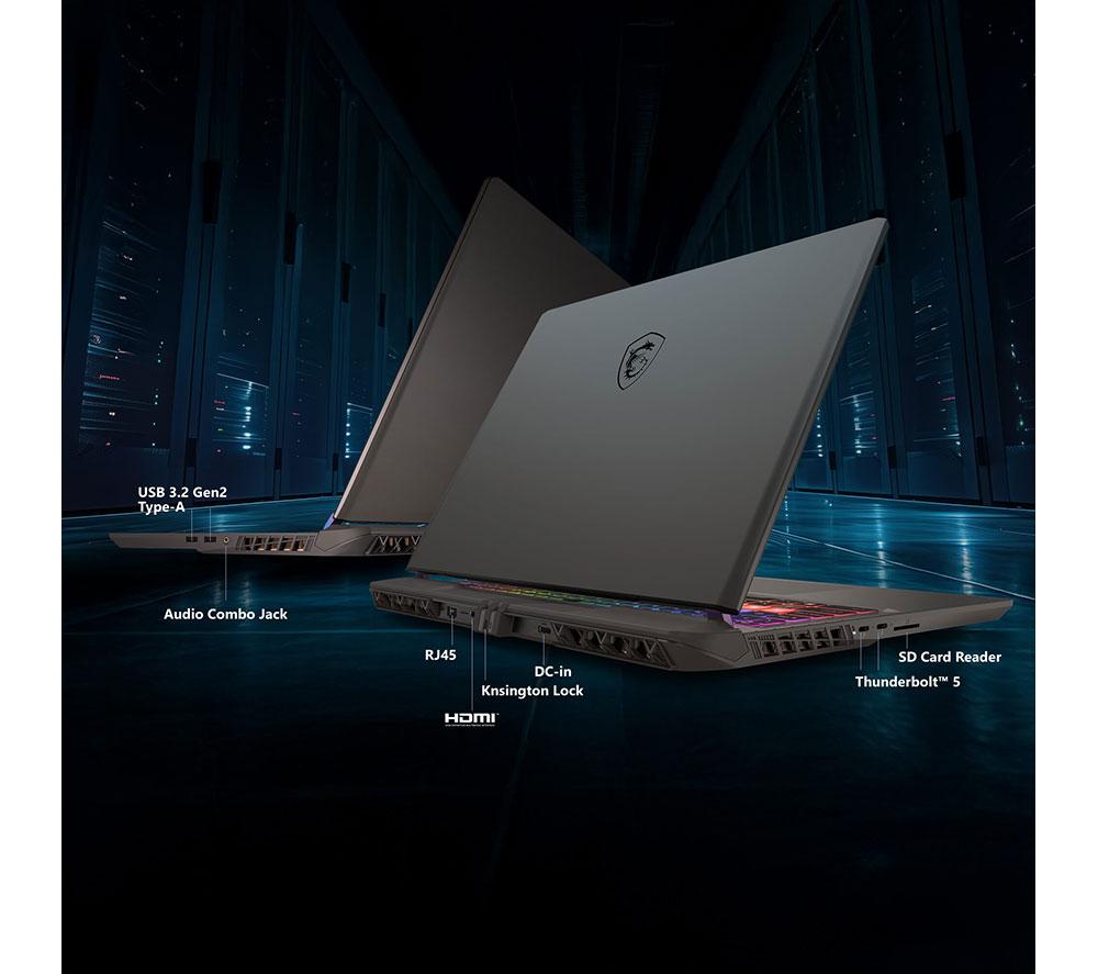 MSI Vector 16 HX AI 16" Gaming Laptop - Intel&reg; Core&trade; Ultra 9, RTX 5080, 1 TB SSD image number 4 of 9