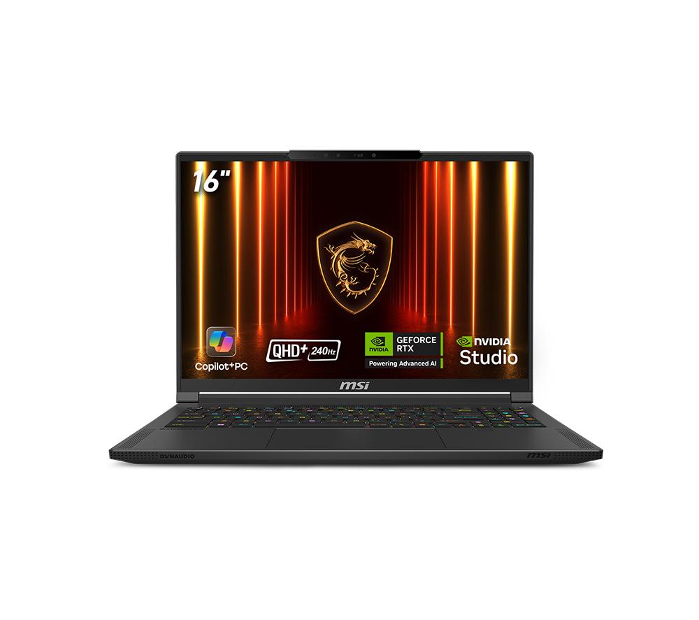 MSI Stealth A16 AI 16inch Gaming Laptop - AMD Ryzen™ AI 9, RTX 5070 Ti, 2 TB SSD