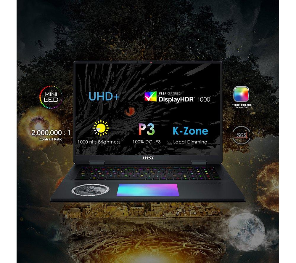 MSI Titan 18 HX Dragon Edition Norse Myth 18" Gaming Laptop - Intel&reg; Core&trade; Ultra 9, RTX 5090, 6 TB SSD image number 9 of 16