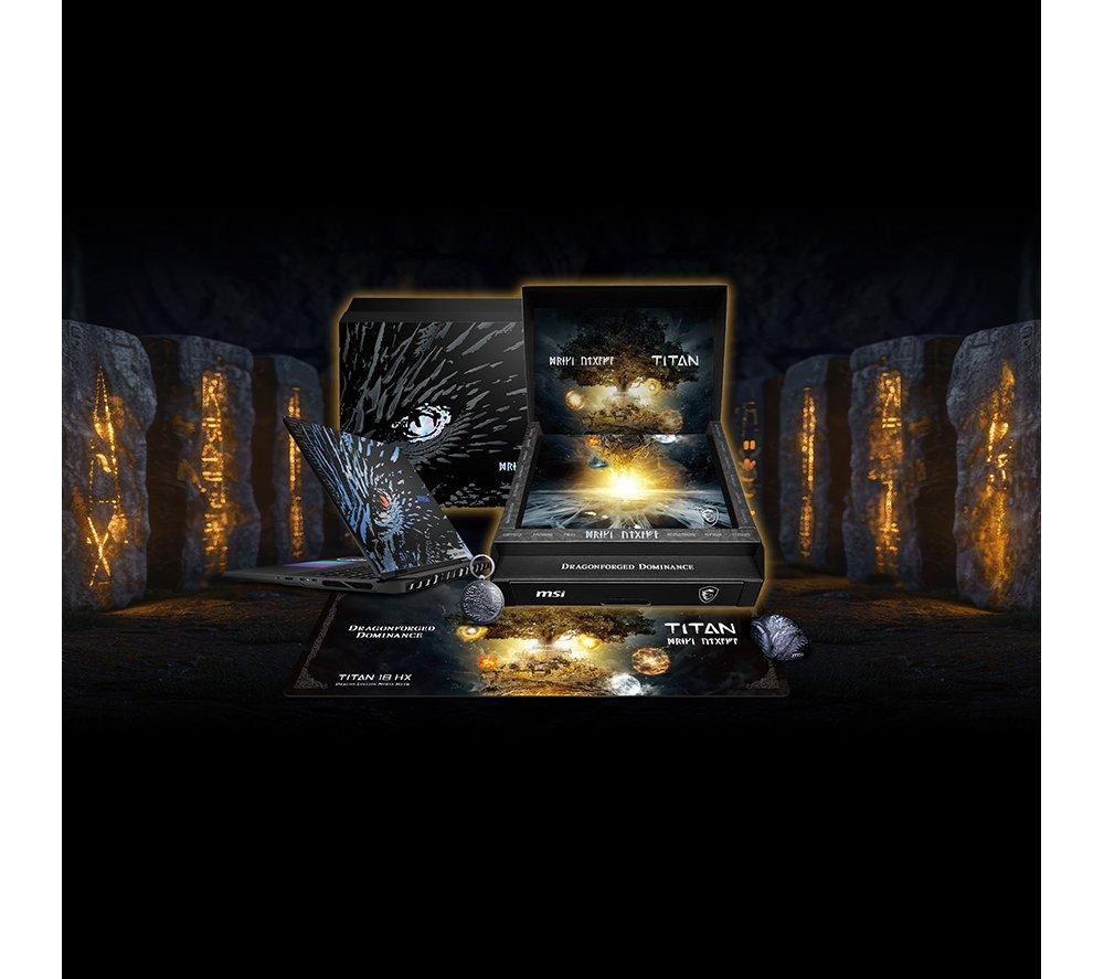 MSI Titan 18 HX Dragon Edition Norse Myth 18" Gaming Laptop - Intel&reg; Core&trade; Ultra 9, RTX 5090, 6 TB SSD image number 11 of 16
