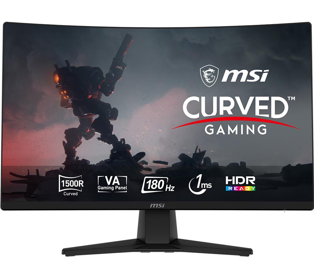 MSI MAG 242C Full HD 24" Curved VA Gaming Monitor - Black