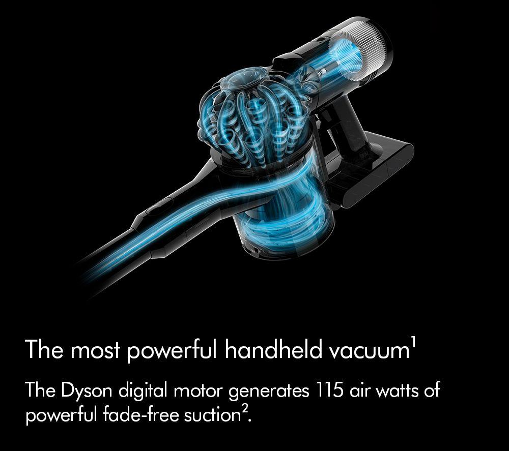 DYSON Car+Boat Handheld Vacuum Cleaner - Silver image number 4 of 7