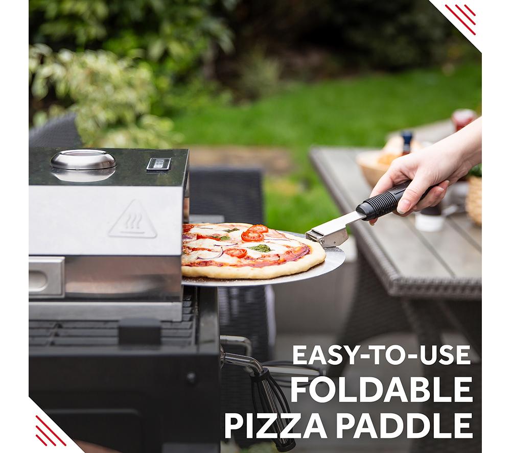 GEORGE FOREMAN BBQ Pizza Oven - Stainless Steel image number 10 of 13