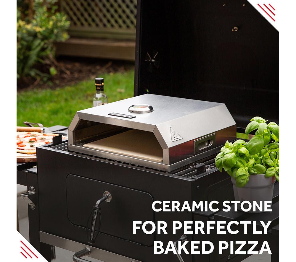 GEORGE FOREMAN BBQ Pizza Oven - Stainless Steel image number 13 of 13