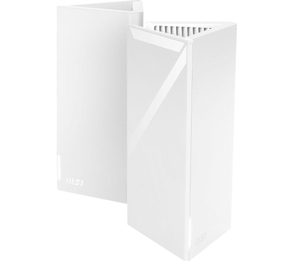 MSI Roamii BE Lite Whole Home Mesh WiFi 7 Router - Twin Pack