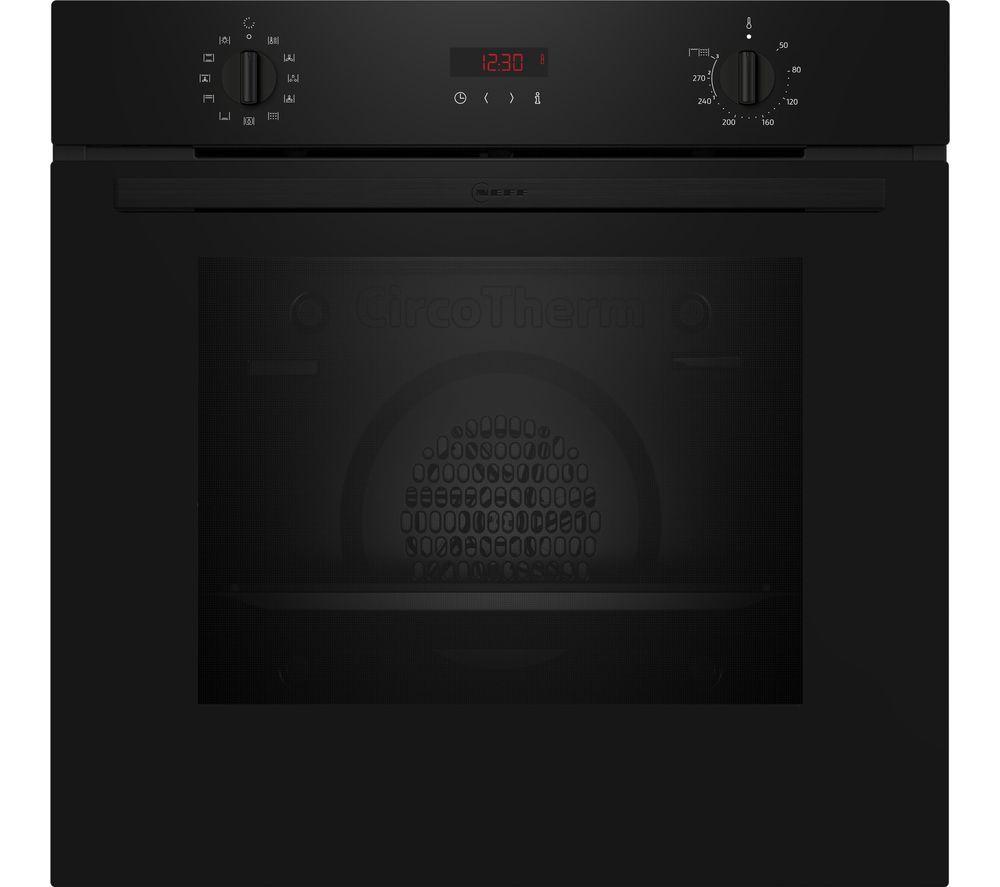 NEFF N30 B2DCG7AK3B Electric Pyrolytic Oven – Black, Black