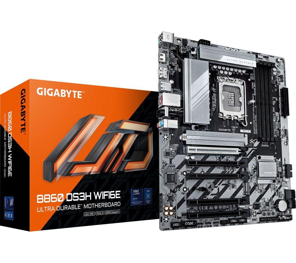 GIGABYTE B860 DS3H WiFi 6E LGA1851 Motherboard image number 2 of 4