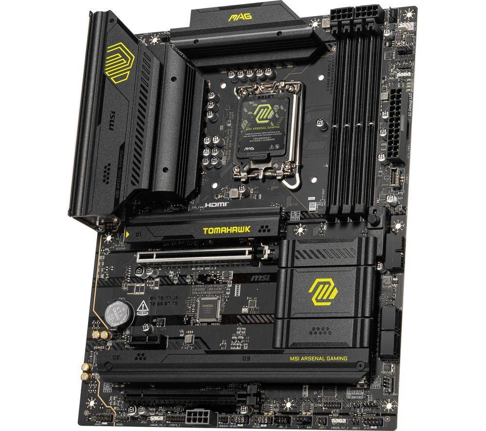 MSI MAG B860 TOMAHAWK WIFI LGA1851 Motherboard image number 3 of 8