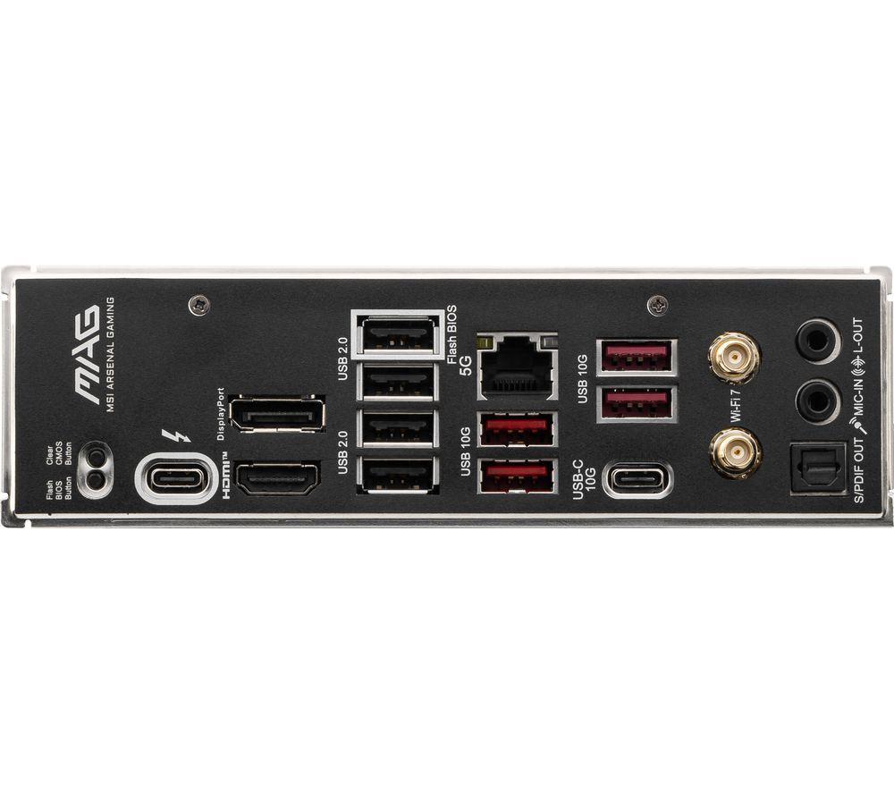 MSI MAG B860 TOMAHAWK WIFI LGA1851 Motherboard image number 6 of 8