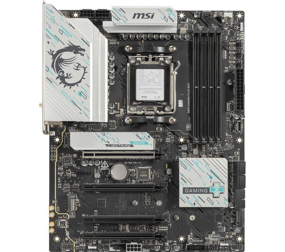 Msi B850 Gaming Plus Wifi Am5 Motherboard, Black