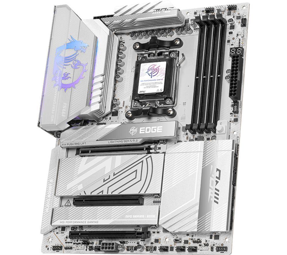 MSI MPG X870E Edge TI WIFI AM5 Motherboard image number 3 of 4