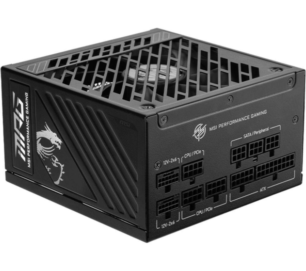 MSI MPG A1250GS PCIE5 Modular ATX PSU - 1250 W image number 3 of 4