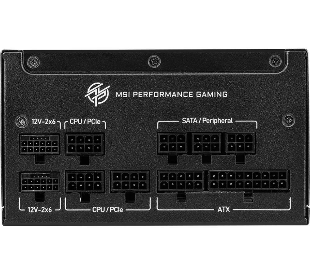 MSI MPG A850GS PCIE5 Modular ATX PSU - 850 W image number 2 of 4