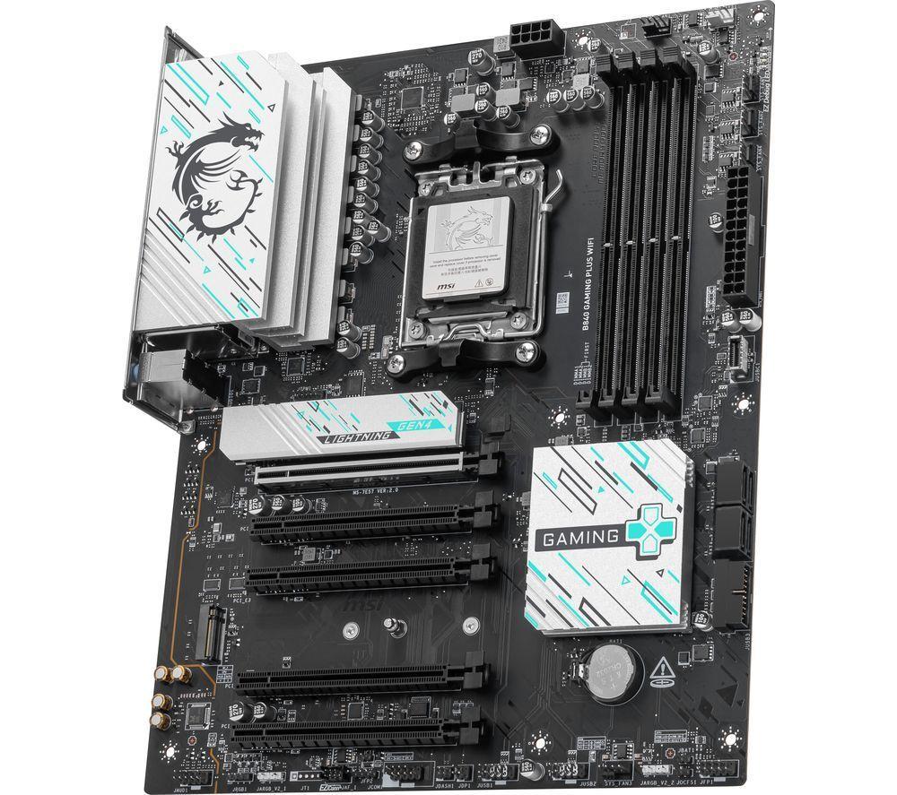MSI B840 Gaming Plus WiFi AMD Motherboard image number 3 of 5