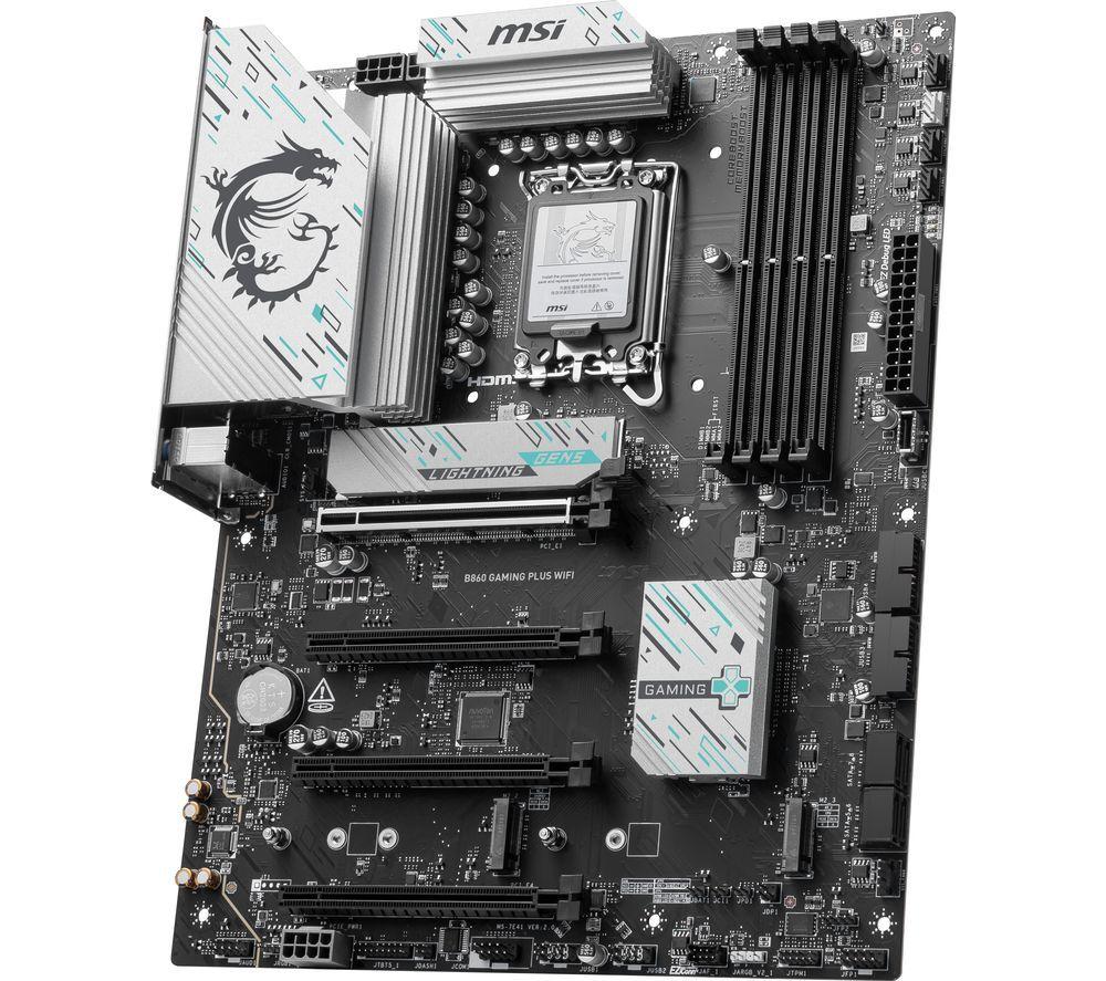 MSI B860 GAMING PLUS WIFI LGA1851 Motherboard image number 4 of 4