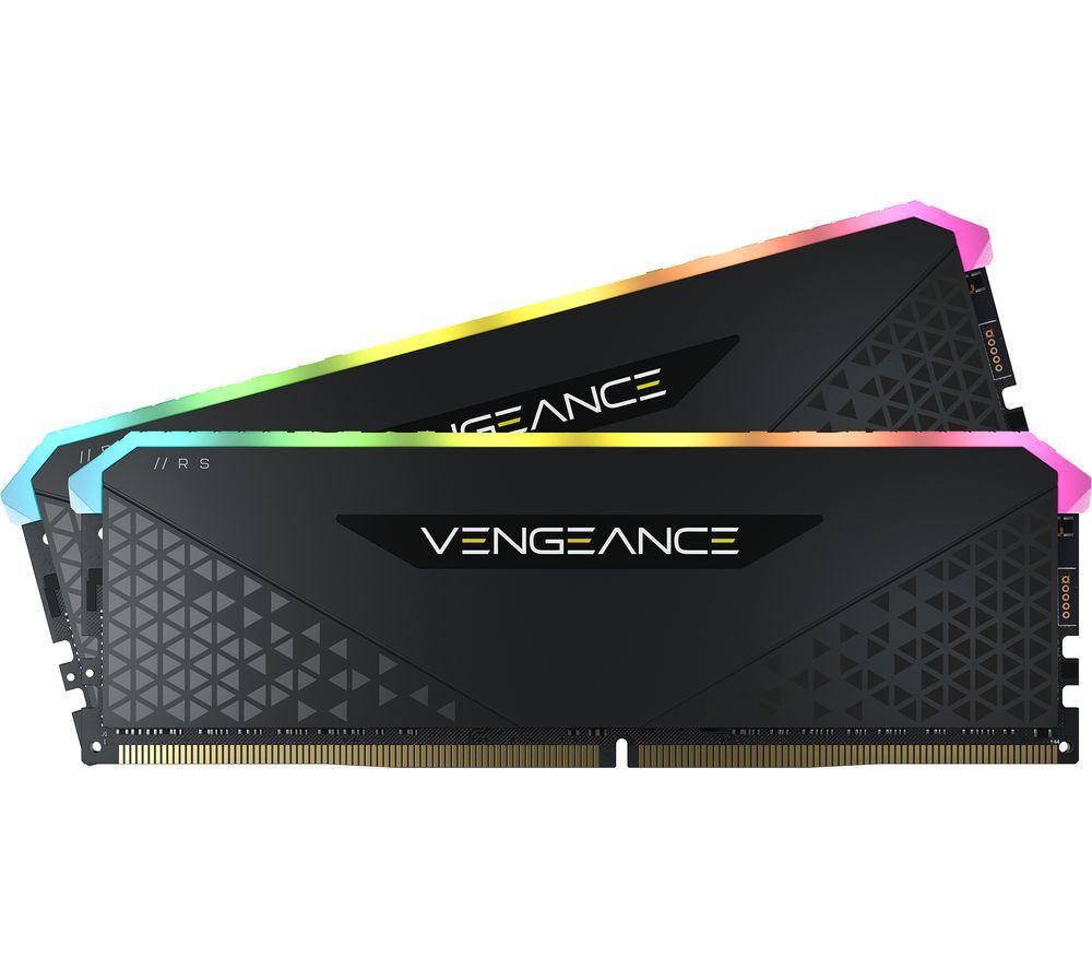CORSAIR Vengeance 32 GB RGB 3600 MHz DDR4 Memory Kit - 16 GB x 2