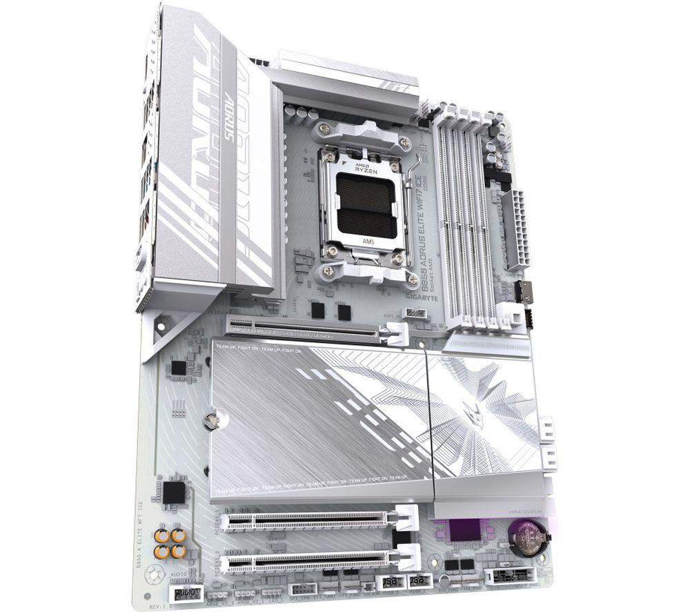 GIGABYTE Aorus Elite Wi-Fi7 ICE B850 AM5 Motherboard