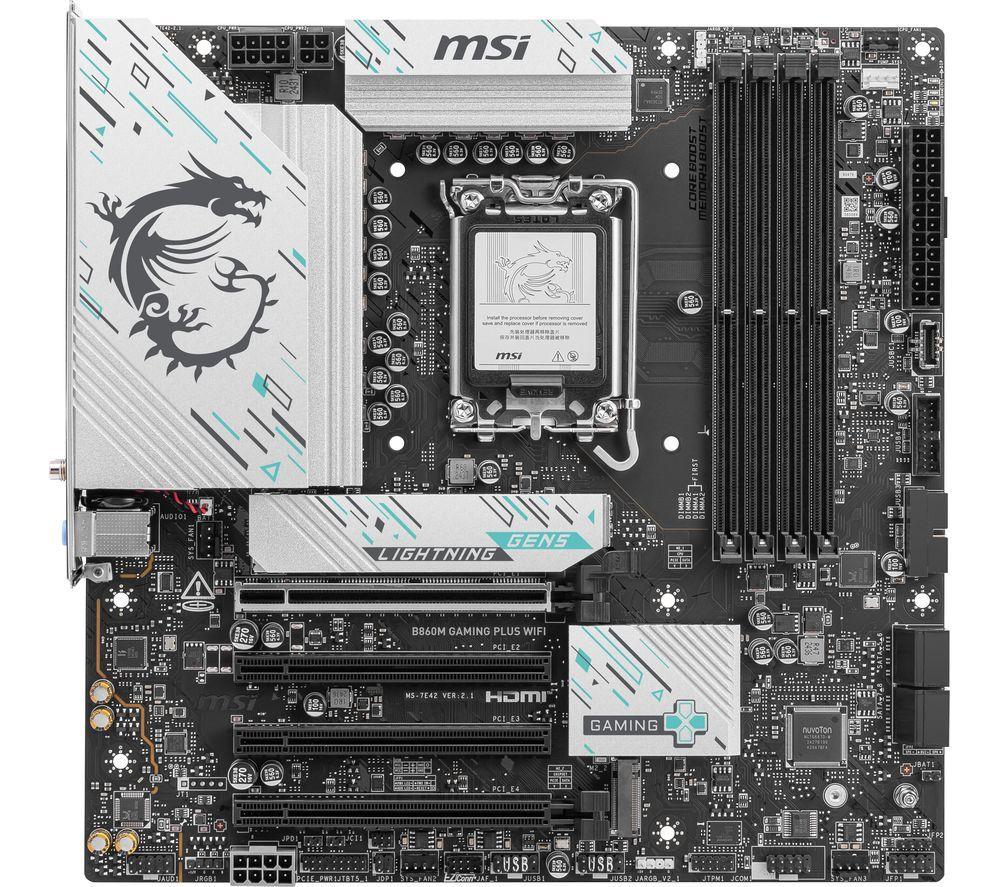 MSI B860M GAMING PLUS WIFI LGA1851 Motherboard