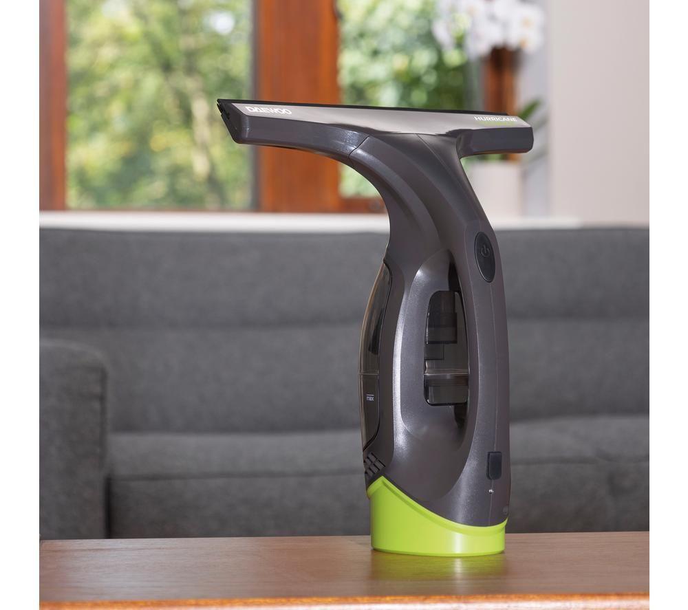 DAEWOO Hurricane Clearvac Window Vacuum Cleaner - Grey & Green image number 2 of 11