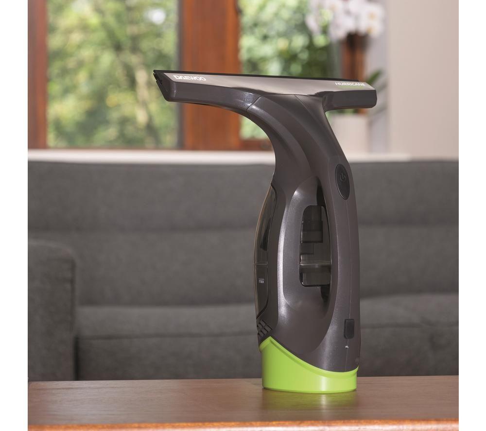 DAEWOO Hurricane Clearvac Window Vacuum Cleaner - Grey & Green image number 5 of 11